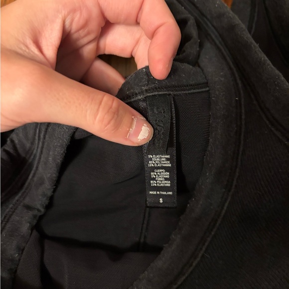 SKIMS cotton rib onesie sleeveless one piece women's S - Picture 5 of 7